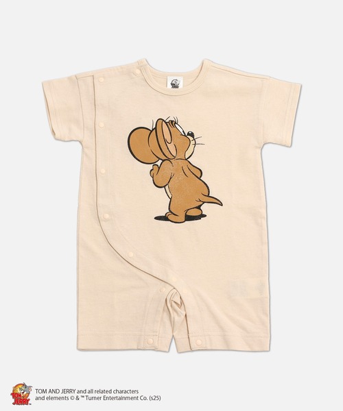 Tom＆Jerry（トムアンドジェリー）の「〈トムとジェリー〉半袖カバーオール（ロンパース・キッズ・B/A/D/C・80ｃｍ/70cm/60cm）」の5枚目の写真