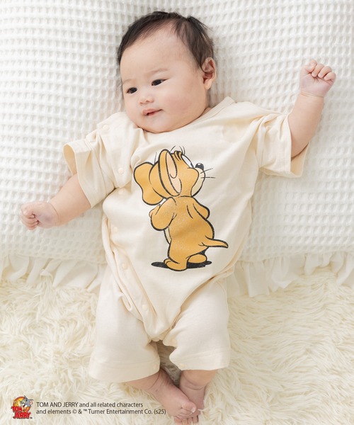 Tom＆Jerry（トムアンドジェリー）の「〈トムとジェリー〉半袖カバーオール（ロンパース・キッズ・B/A/D/C・80ｃｍ/70cm/60cm）」の16枚目の写真