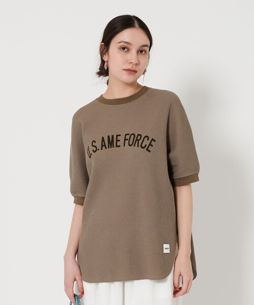 セール】＜Americana＞ワッフル ショートスリーブ Tシャツ（T