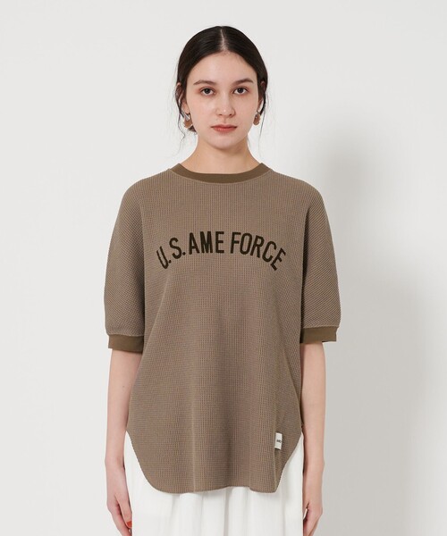 セール】＜Americana＞ワッフル ショートスリーブ Tシャツ（T
