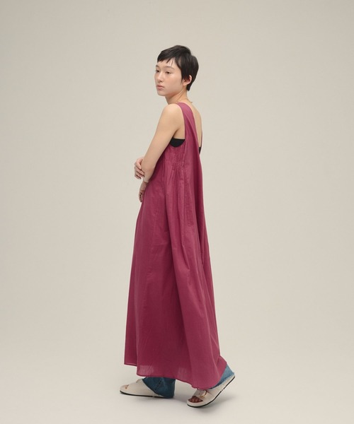 eL(エル)の「【eL】Cotton Boil Sleeveless One-piece/326086(ワンピース・レディース・ブラック/ボルドー・FREE)」の11枚目の写真