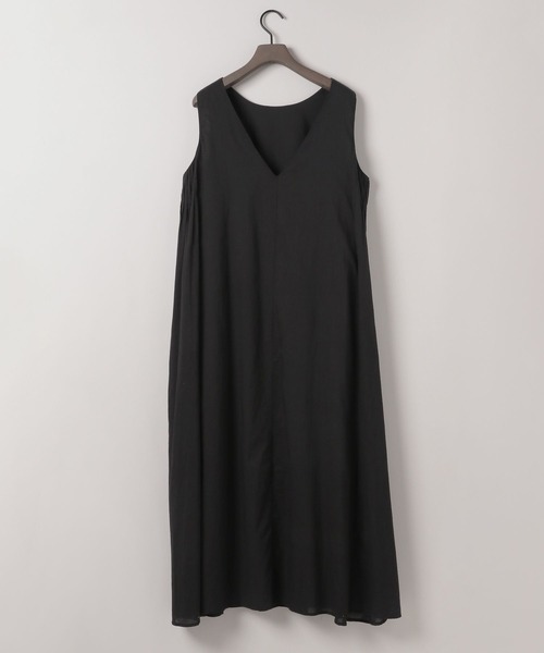 eL(エル)の「【eL】Cotton Boil Sleeveless One-piece/326086(ワンピース・レディース・ブラック/ボルドー・FREE)」の13枚目の写真