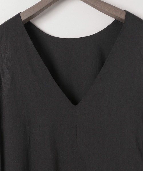 eL(エル)の「【eL】Cotton Boil Sleeveless One-piece/326086(ワンピース・レディース・ブラック/ボルドー・FREE)」の18枚目の写真