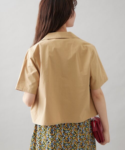 GEVACO（ゲバコ）の「【GEVACO】テーラー半袖ジャケット（その他アウター・レディース・ベージュ/ネイビー・ONE SIZE）」の17枚目の写真