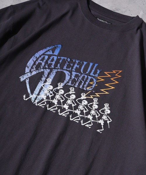 Grateful Dead(グレイトフルデッド)の「Grateful Dead プリント半袖Tシャツ(Tシャツ/カットソー・メンズ・ブラック系1/ブラック系2/ブラック系3/グレー系1/グレー系3/グレー系2・L/M)」の13枚目の写真