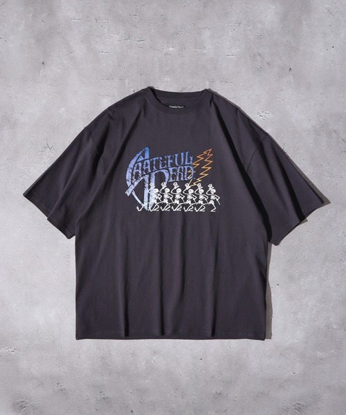 Grateful Dead(グレイトフルデッド)の「Grateful Dead プリント半袖Tシャツ(Tシャツ/カットソー・メンズ・ブラック系1/ブラック系2/ブラック系3/グレー系1/グレー系3/グレー系2・L/M)」の12枚目の写真