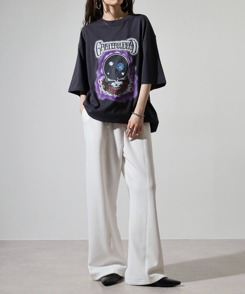 Grateful Dead(グレイトフルデッド)の「Grateful Dead プリント半袖Tシャツ(Tシャツ/カットソー・メンズ・ブラック系1/ブラック系2/ブラック系3/グレー系1/グレー系3/グレー系2・L/M)」の16枚目の写真