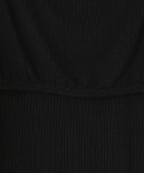 LOWRYS FARM（ローリーズファーム）の「ブラセットTEE 325103（Tシャツ/カットソー・レディース・ブラウン/ブラック・FREE）」の19枚目の写真