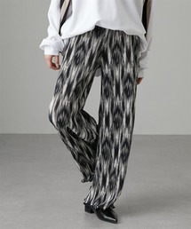 Soiunique | デザイン総柄クリスタルプリーツパンツ［Soiunique］(その他パンツ)