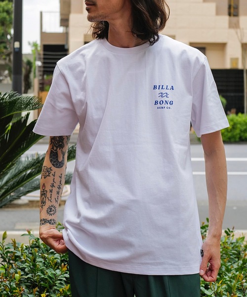 BILLABONG(ビラボン)の「BILLABONG メンズ ONE TIME Tシャツ 【2025年春夏モデル】/ビラボンバックプリントクルーネック半袖Tシャツ(Tシャツ/カットソー・メンズ・ブラック/ホワイト/ネイビー/クリーム/ホワイト系その他/グリーン系その他・SMALL/X-LARGE/LARGE/MEDIUM)」の3枚目の写真