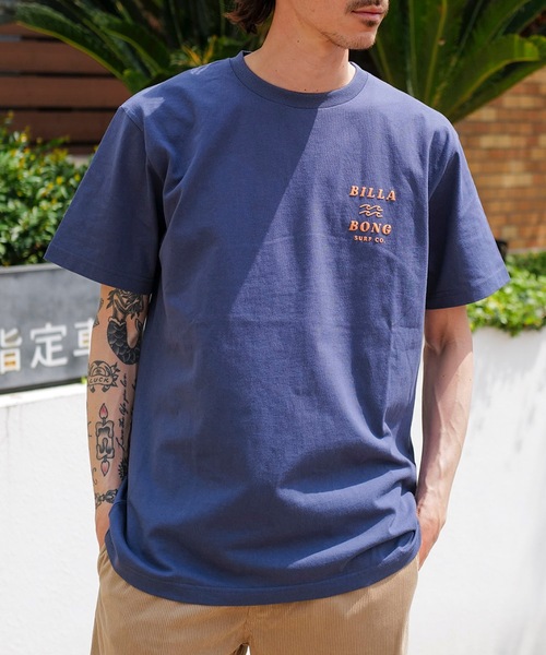 BILLABONG(ビラボン)の「BILLABONG メンズ ONE TIME Tシャツ 【2025年春夏モデル】/ビラボンバックプリントクルーネック半袖Tシャツ(Tシャツ/カットソー・メンズ・ブラック/ホワイト/ネイビー/クリーム/ホワイト系その他/グリーン系その他・SMALL/X-LARGE/LARGE/MEDIUM)」の6枚目の写真