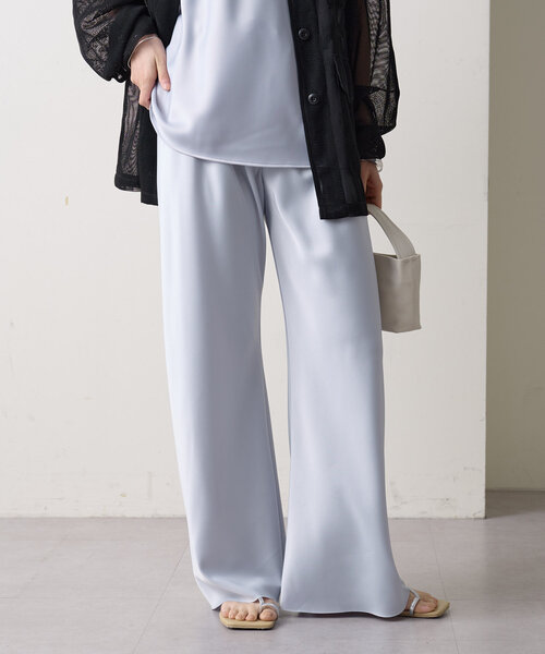 値下げ☆17SSイエナ ストライプボリュームスカート 