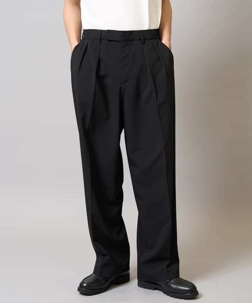 a.v.v(アーヴェヴェ)の「【速乾/イージーケア】2タックワイドイージースラックス【夏リライト】(その他パンツ・メンズ・ブラック・46/48/50)」の17枚目の写真