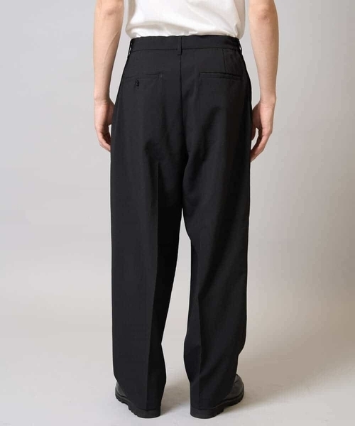 a.v.v(アーヴェヴェ)の「【速乾/イージーケア】2タックワイドイージースラックス【夏リライト】(その他パンツ・メンズ・ブラック・46/48/50)」の19枚目の写真