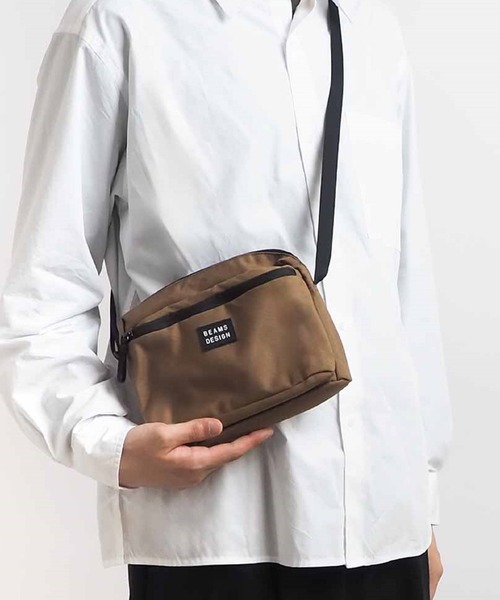 BEAMS DESIGN(ビームス デザイン)の「BEAMSDESIGN(ビームスデザイン)Every One ショルダーバッグ(ショルダーバッグ・メンズ・ブラック/グレー/ベージュ/パープル/ブラウン・FREE)」の3枚目の写真