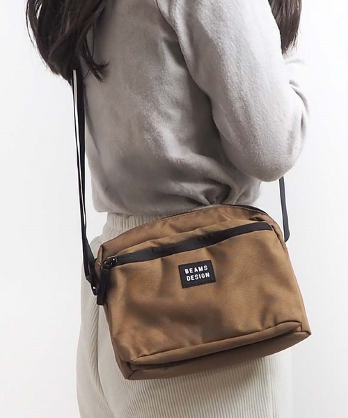 BEAMS DESIGN(ビームス デザイン)の「BEAMSDESIGN(ビームスデザイン)Every One ショルダーバッグ(ショルダーバッグ・メンズ・ブラック/グレー/ベージュ/パープル/ブラウン・FREE)」の6枚目の写真