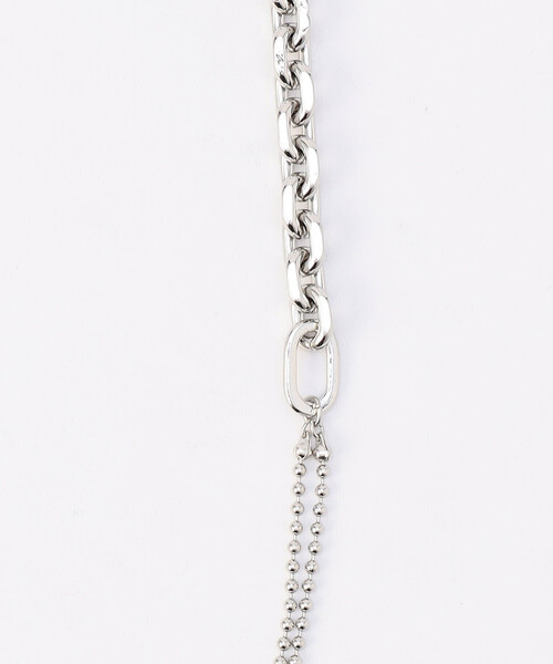 K.T KIYOKO TAKASE(キヨコタカセ)の「ミックスチェーン ネックレス(ネックレス・レディース・シルバー・FREE)」の2枚目の写真