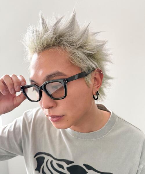 WEGO(ウィゴー)の「WEGO/カラーレンズウェリントン(サングラス・レディース・ブルー/ブラウン/ブラック/その他1/ブラック系その他・FREE)」の7枚目の写真