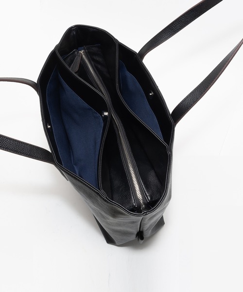 Un coeur（アンクール）の「カラーズ トートバッグ（トートバッグ・メンズ・ネイビー/ブラック/キャメル/グレー/ブラウン・FREE）」の20枚目の写真