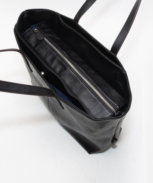 Un coeur（アンクール）の「カラーズ トートバッグ（トートバッグ・メンズ・ネイビー/ブラック/キャメル/グレー/ブラウン・FREE）」の19枚目の写真