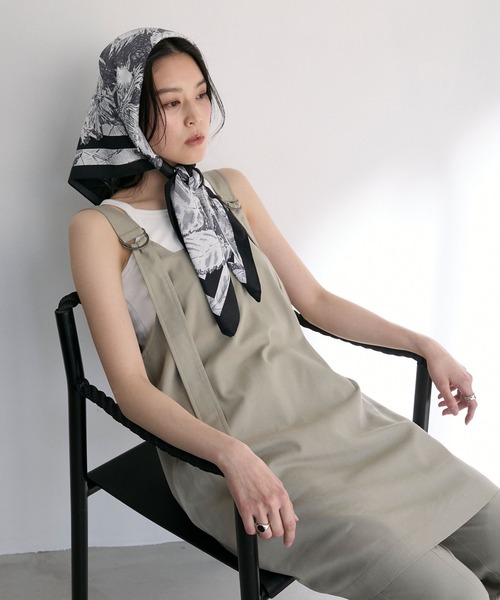 Tank tunic & center pleat slacks set up / タンクチュニック