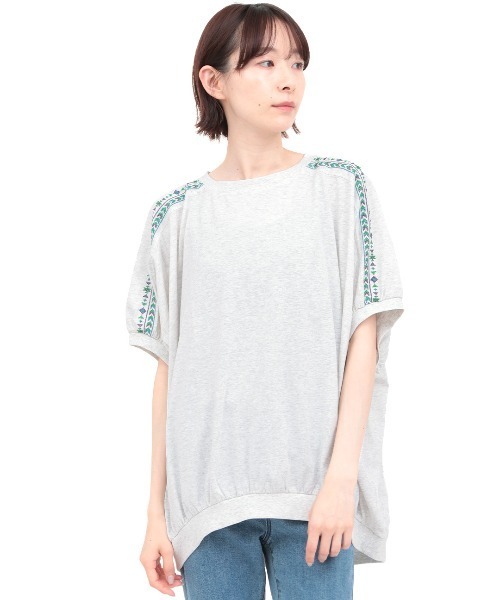 チチカカ（チチカカ）の「ドルマンプルオーバー（Tシャツ/カットソー・レディース・マスタード/オートミール/ブラック/グリーン・FREE）」の16枚目の写真