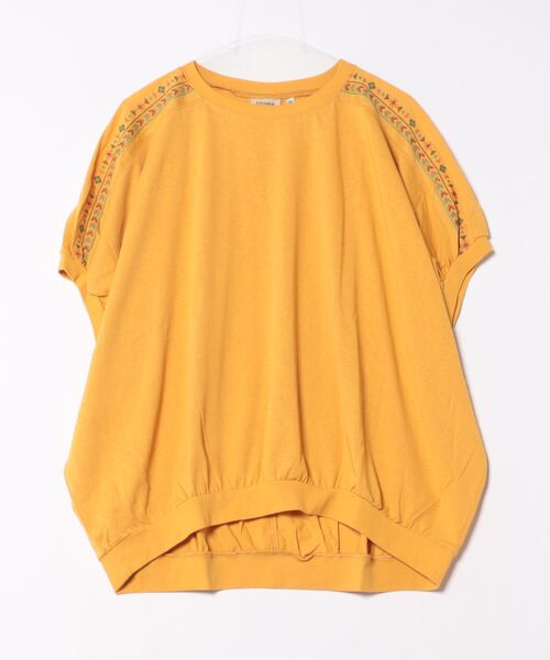 チチカカ（チチカカ）の「ドルマンプルオーバー（Tシャツ/カットソー・レディース・マスタード/オートミール/ブラック/グリーン・FREE）」の9枚目の写真