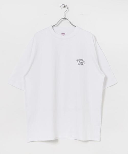 BROOKS BROTHERS（ブルックスブラザーズ）の「『別注』BROOKS BROTHERS×UR　OVAL LOGO S/S T-SHIRTS（Tシャツ/カットソー・メンズ・ブラック/ホワイト/ネイビー・MEDIUM/LARGE/X-LARGE）」の4枚目の写真