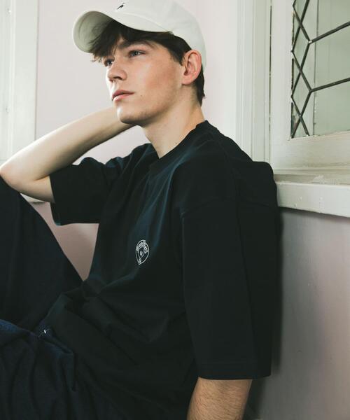 BROOKS BROTHERS（ブルックスブラザーズ）の「『別注』BROOKS BROTHERS×UR　OVAL LOGO S/S T-SHIRTS（Tシャツ/カットソー・メンズ・ブラック/ホワイト/ネイビー・MEDIUM/LARGE/X-LARGE）」の8枚目の写真