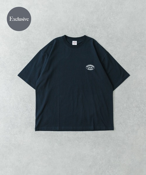 BROOKS BROTHERS（ブルックスブラザーズ）の「『別注』BROOKS BROTHERS×UR　OVAL LOGO S/S T-SHIRTS（Tシャツ/カットソー・メンズ・ブラック/ホワイト/ネイビー・MEDIUM/LARGE/X-LARGE）」の3枚目の写真