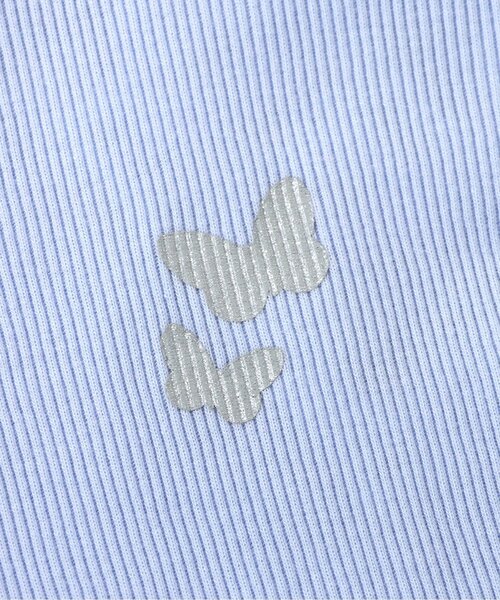 apres les cours（アプレレクール）の「【ジュニア対応】袖フリル半袖Tシャツ/7days Style（Tシャツ/カットソー・キッズ・アイボリー/サックスブルー/ブラック/レッド/ドット/その他3・80/90/100/110/120/130/140）」の21枚目の写真