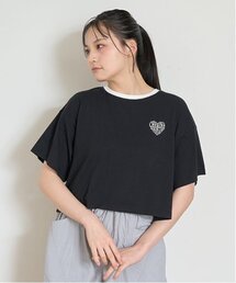 LOVETOXIC | 【LTXC】【GOODPRICE】【綿100%】ハートリンガーTシャツ(Tシャツ/カットソー)