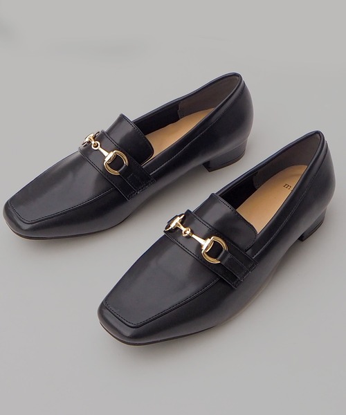 minia（ミニア）の「ワンポイントローファー（ローファー・レディース・ブラック/ベージュ/ブラック系2/アイボリー・L/M/S/LL）」の12枚目の写真