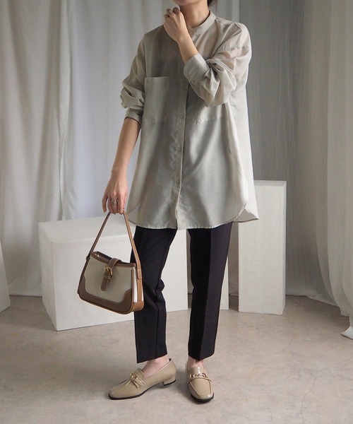 minia（ミニア）の「ワンポイントローファー（ローファー・レディース・ブラック/ベージュ/ブラック系2/アイボリー・L/M/S/LL）」の17枚目の写真