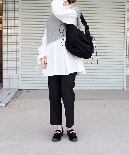 minia（ミニア）の「ワンポイントローファー（ローファー・レディース・ブラック/ベージュ/ブラック系2/アイボリー・L/M/S/LL）」の22枚目の写真