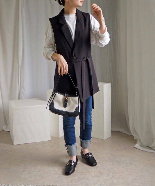 minia（ミニア）の「ワンポイントローファー（ローファー・レディース・ブラック/ベージュ/ブラック系2/アイボリー・L/M/S/LL）」の21枚目の写真