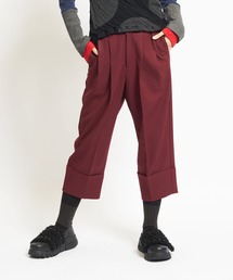 gomme | ウーリーツイル　タックパンツ(その他パンツ)