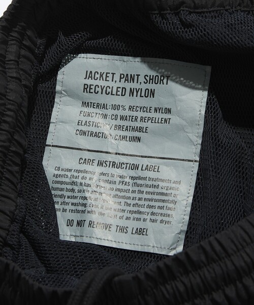 CAHLUMN/カウラム Recycled Nylon Track Shorts CAHLUMN/カウラム Recycled Nylon Track Shorts