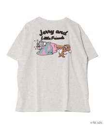【公式】トムとジェリー　サガラ刺繍半袖Tシャツ