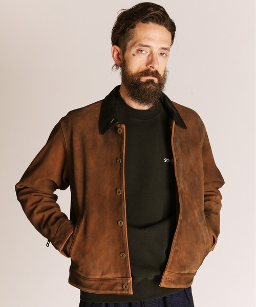 schott(Vbg)Schott/Vbg/NEWBIE SUEDE LEATHER JACKET/j[r[ XG[h U[WPbg(C_[XWPbg)