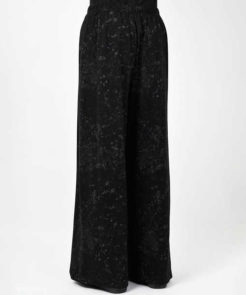 T-CLOTH SMALL FLOWER 3TUCK WIDE PANTS（スウェットパンツ