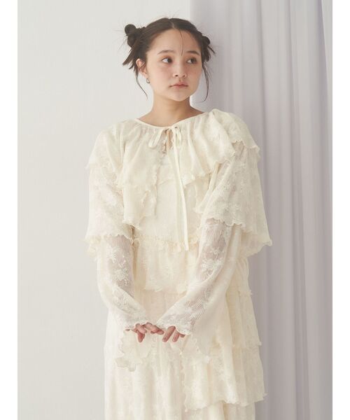 即購入◎merryJenny ティアードワンピース merry jenny ワンピース フリルティアードワンピース : ZOZOTOWN