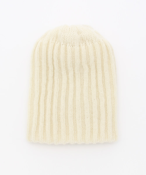 URBAN RESEARCH(アーバンリサーチ)の「UR jujube キッドモヘアニットワッチ(ニットキャップ/ビーニー・レディース・ホワイト/ブラック/グレー/イエロー・FREE)」の1枚目の写真