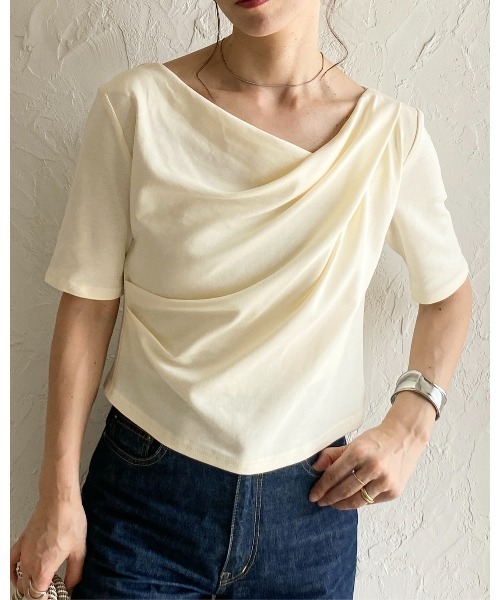 セット ワンショルダー 半袖 Tシャツ ハイウエスト スカート 3 ワンショルダーTシャツ（女の子） 通販【ニッセン】