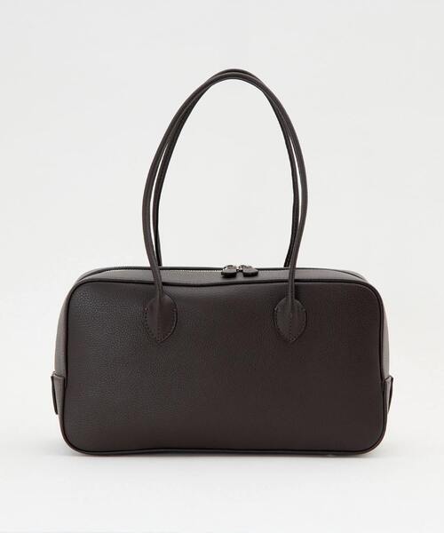 ✨新品未使用 ✨メゾンカナウ EWボックスボストン シュリンクレザー 別注》【MAISON CANAU/メゾンカナウ】EWボックスボストン シュリンク