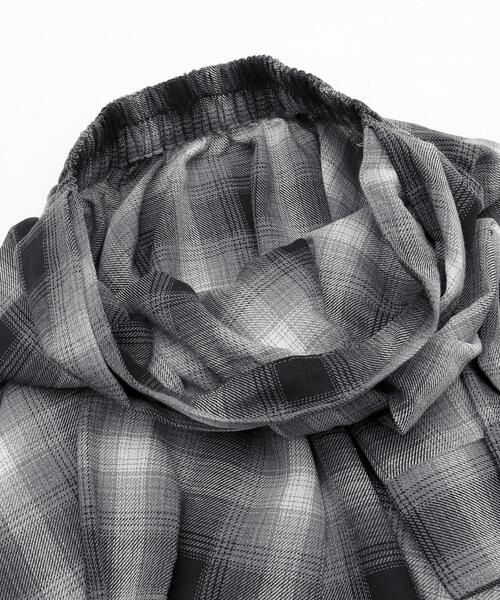 WEGO（ウィゴー）の「WEGO/【25年春夏新作】チェックシャツイレヘムミニスカート（スカート・レディース・ブラック/レッド・FREE）」の14枚目の写真