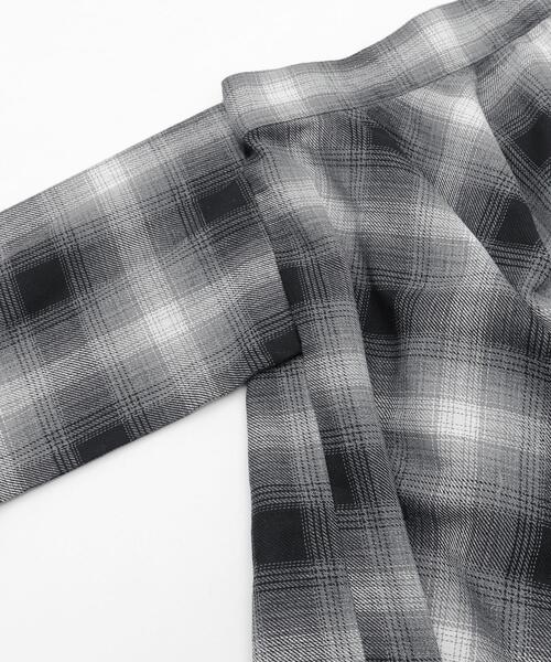 WEGO（ウィゴー）の「WEGO/【25年春夏新作】チェックシャツイレヘムミニスカート（スカート・レディース・ブラック/レッド・FREE）」の15枚目の写真