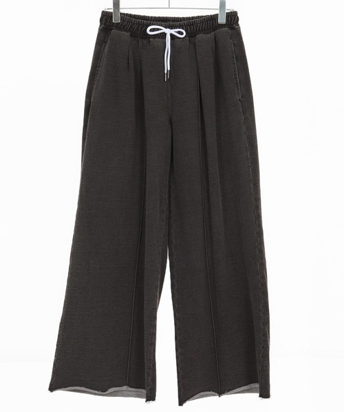 CAMBIO(カンビオ)の「mp13805- Heavy Weight Indigo Cut Off Wide Semi Flare Sweat Pants スウェットパンツ(スウェットパンツ・メンズ・ブルー/ブラック・S/M/L)」の16枚目の写真