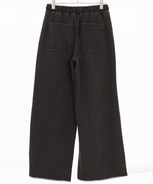 CAMBIO(カンビオ)の「mp13805- Heavy Weight Indigo Cut Off Wide Semi Flare Sweat Pants スウェットパンツ(スウェットパンツ・メンズ・ブルー/ブラック・S/M/L)」の17枚目の写真