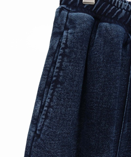 CAMBIO(カンビオ)の「mp13805- Heavy Weight Indigo Cut Off Wide Semi Flare Sweat Pants スウェットパンツ(スウェットパンツ・メンズ・ブルー/ブラック・S/M/L)」の21枚目の写真